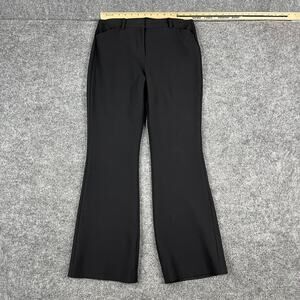Editor Flare Pants Womens‎ Size 2 Black Bootcut Stretch Career Office